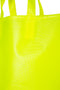 Chalk PVC Tote Bag - Neon Yellow