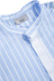 Navy Studio Light Blue with White Stripe Shirt