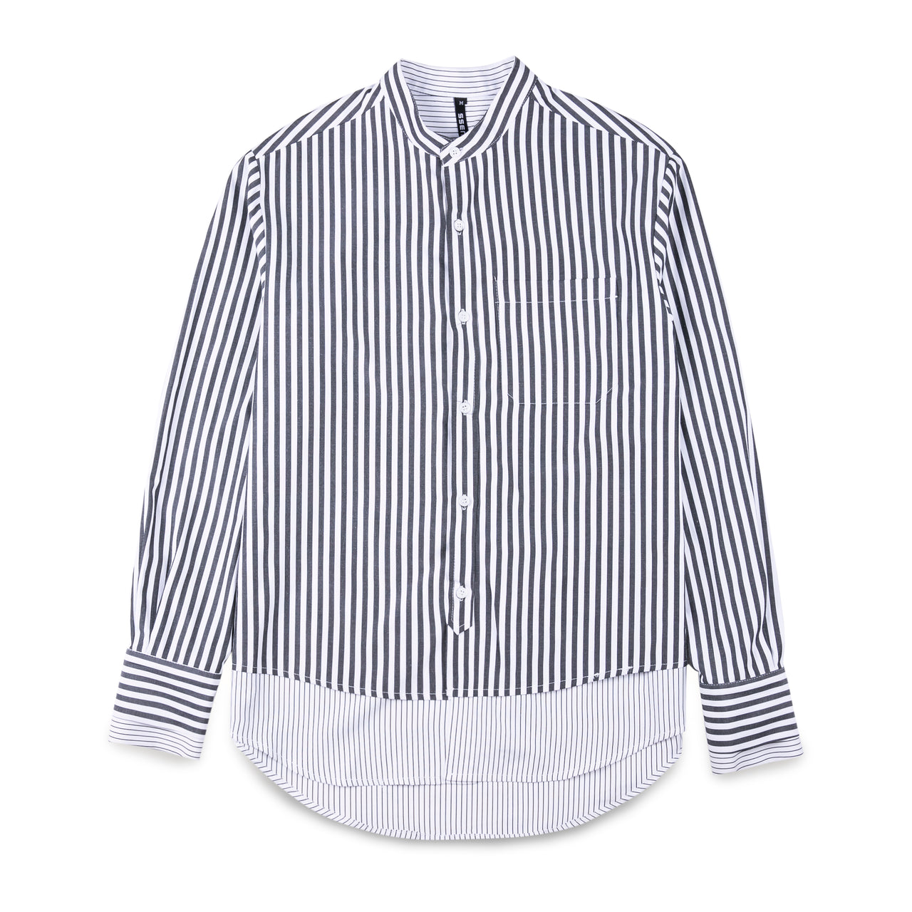 Ssense Layer Striped Shirt